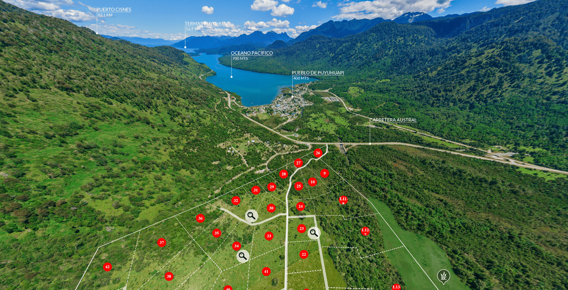 Masterplan Reserva Puyuhuapi